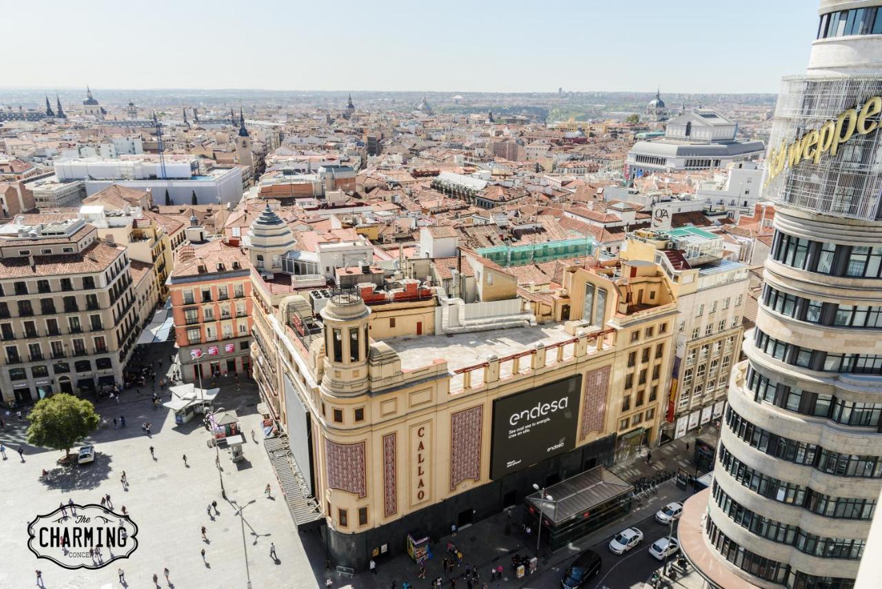 Charming Gran Via Callao Madrid Buitenkant foto