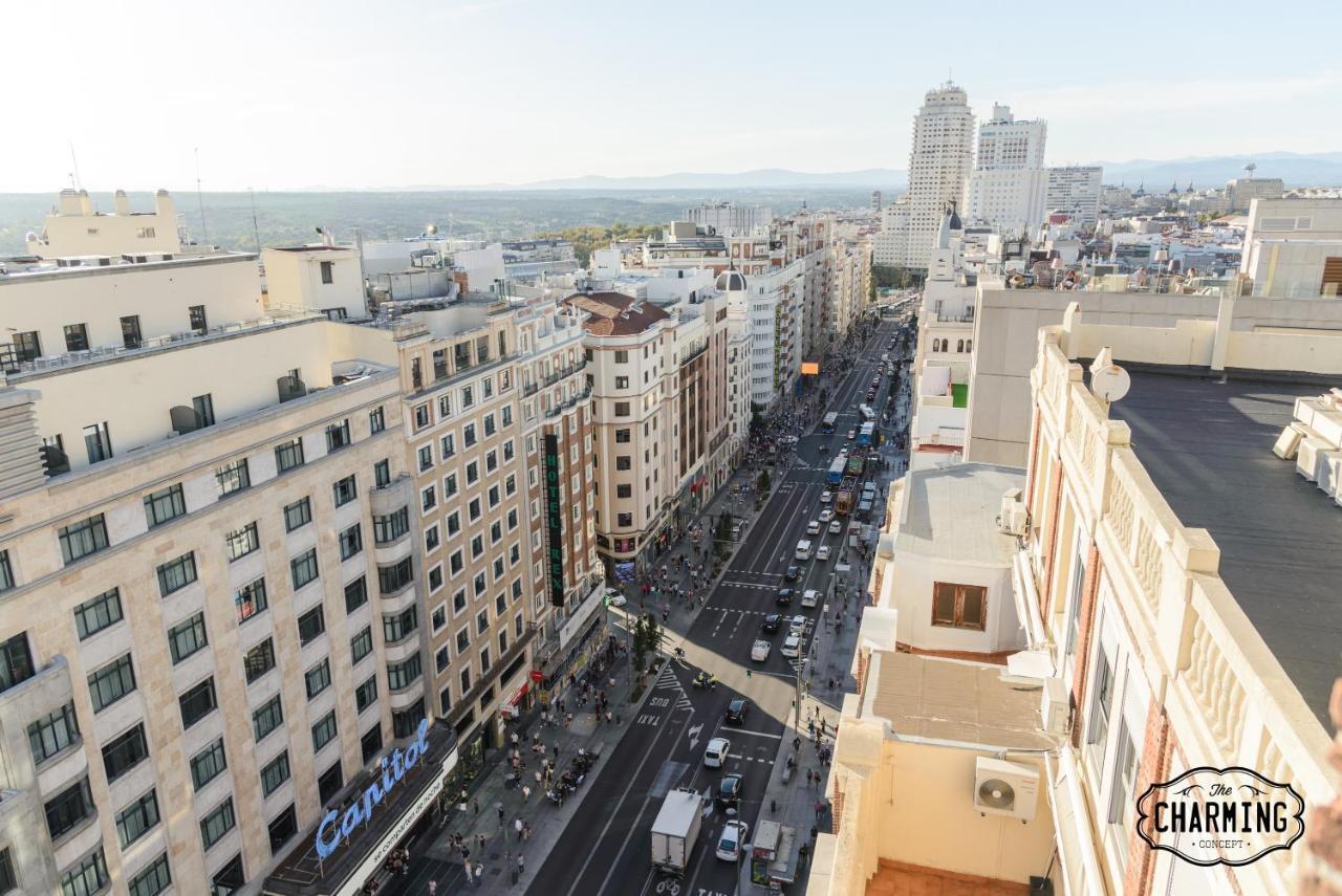 Charming Gran Via Callao Madrid Buitenkant foto